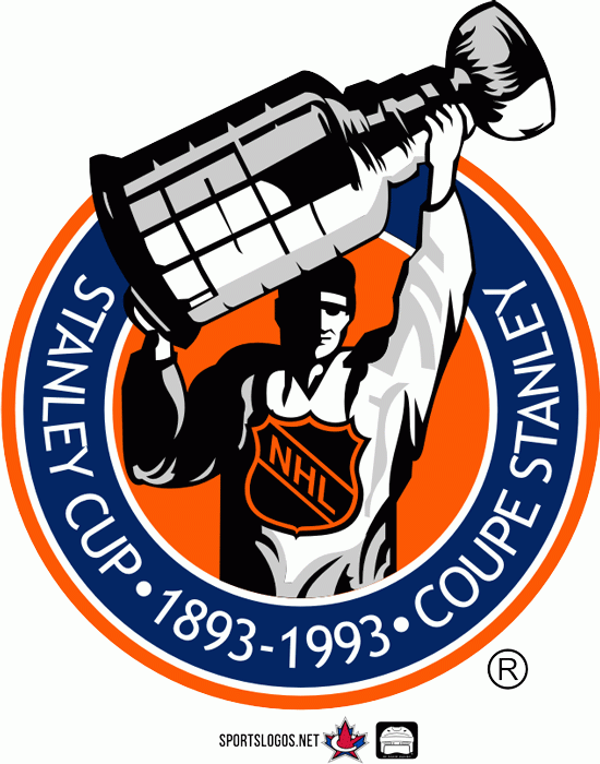 Stanley Cup Playoffs 1993 Anniversary Logo iron on heat transfer